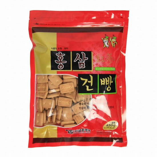 금풍제과 홍삼건빵 420g (1개)_이미지