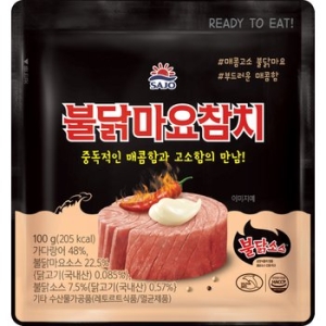 사조대림 불닭마요참치 100g (1개)_이미지