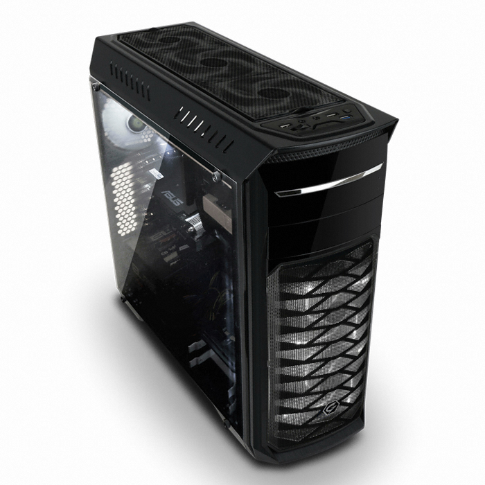 아이구주 G30 USB 3.0 풀 아크릴 (블랙)_이미지