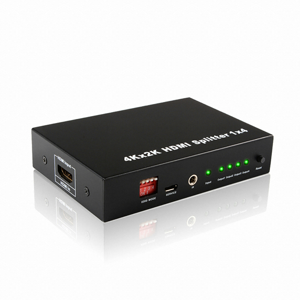 �������������ͽ� �ؽ�Ʈ 1:4 UHD HDMI�й�� (NEXT-HD104SP4K)