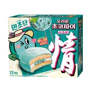 오리온  초코파이 민트초코 336g [1개] 상품이미지