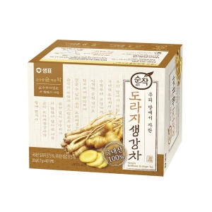 샘표식품 순작 순작 도라지 생강차 티백 40티백이미지입니다. 누르면 해당 게시물로 새창이동합니다.