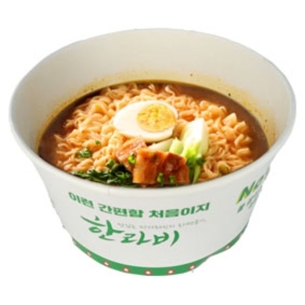 한라비 전자레인지용 종이 라면 용기 YP-1350 30개입 1개이미지입니다. 누르면 해당 게시물로 새창이동합니다.