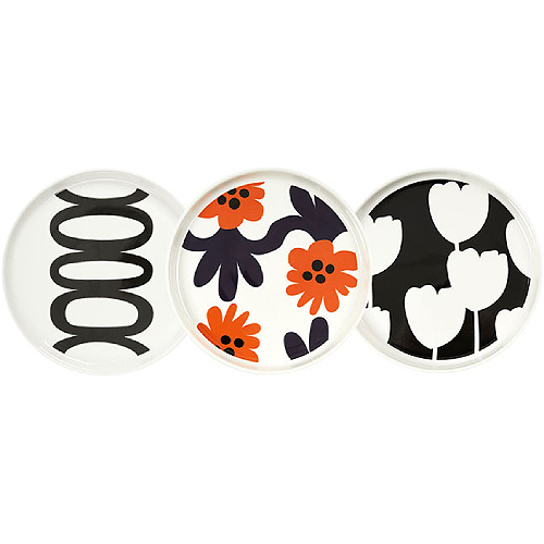 네오플램 프렌치불 도자기 원형 플레이트 20.5cm_이미지