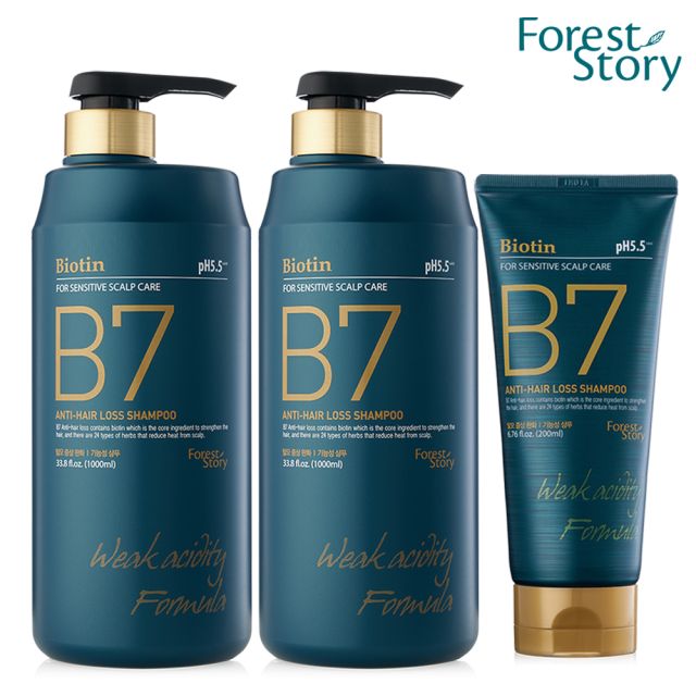 포레스트스토리 B7 안티 헤어로스 샴푸 1000ml+ 200ml이미지입니다. 누르면 해당 게시물로 새창이동합니다.