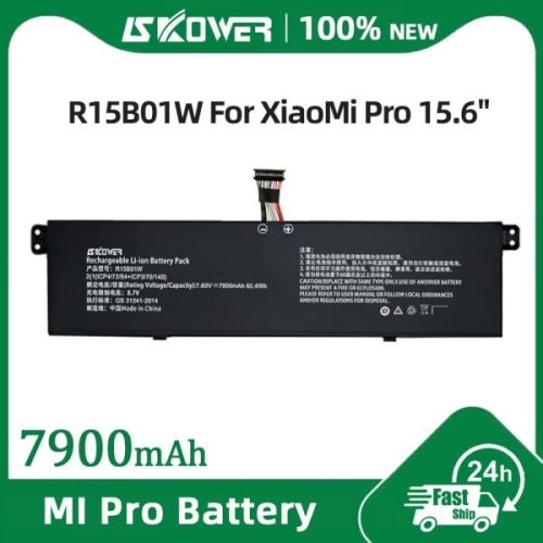 샤오미 MI Pro 15.6 인치 노트북 GTX TM1701 171501 181501 용 SKOWER R15B01W 배터리