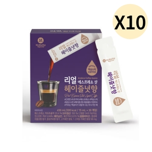 맥널티 리얼 에스프레소 샷 헤이즐넛향 15ml 30개입 (10개)_이미지