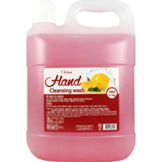 오릭스 핸드 클렌징 워시 레몬향 4100ml (1개)