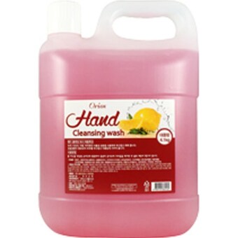 오릭스 핸드 클렌징 워시 레몬향 4100ml