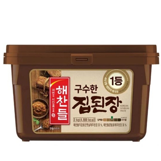 해찬들 구수한 가정식 집된장 3kg (2개)_이미지