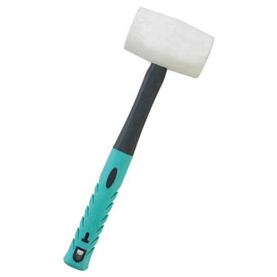 고무망치 TPR자루 백색 45mm