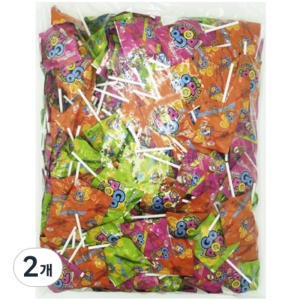 트릭시 고팝 플랫 롤리팝 2kg (2개)