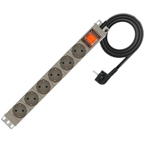 강원전자 NETmate 6구 16A SAFE 알루미늄 멀티탭