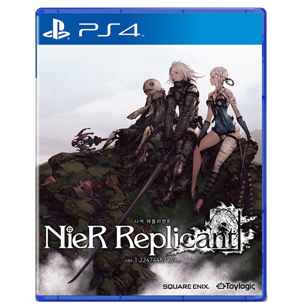 니어 레플리칸트 한글판 PS4, 패키지디스크_이미지