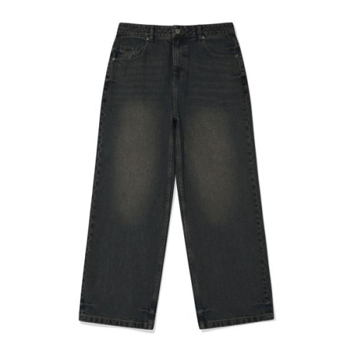 비케이브 와키윌리 WACKY WILLY 베이직 와이드 데님팬츠 인디고 WA2503PTO3IN 217141_이미지