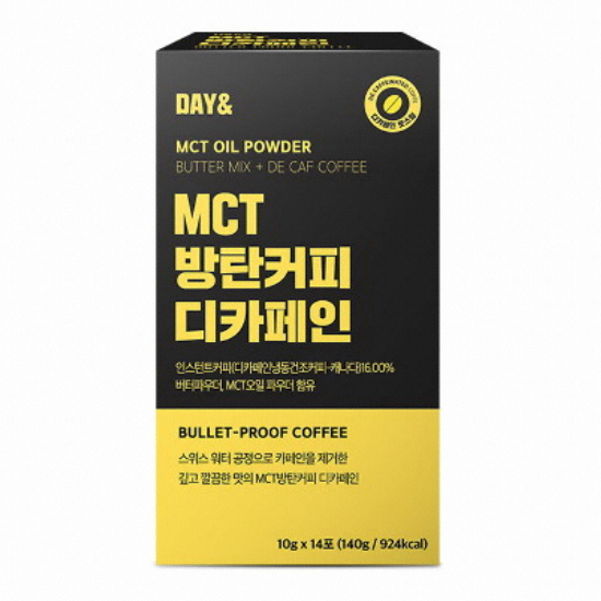 참앤들황토농원 데이앤 MCT오일 방탄커피 디카페인 14T (3개)_이미지