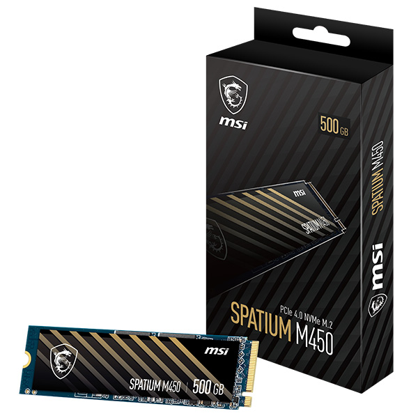 MSI SPATIUM M450 V1 M.2 NVMe (500GB)_이미지
