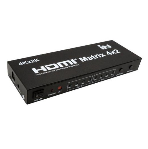 인네트워크 IN-HD402 4:2 HDMI 매트릭스 분배기
