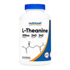뉴트리코스트 l-테아닌 200mg 240캡슐 (1개)