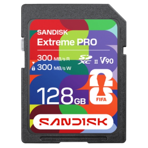 Sandisk SD UHS-II Extreme Pro V90 FIFA 에디션 (128GB)_이미지