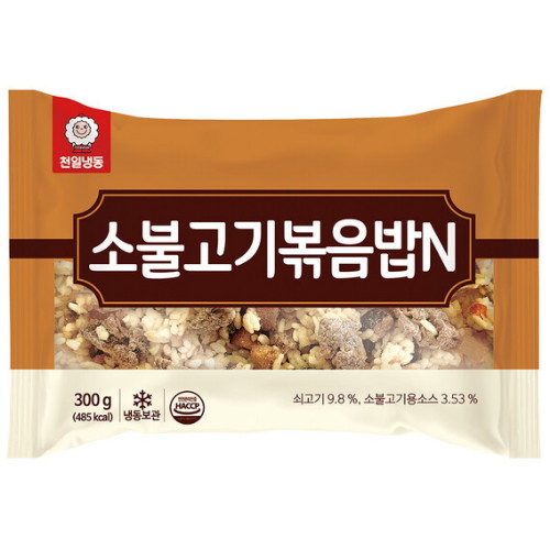 천일식품 소불고기 볶음밥 300g (7개)