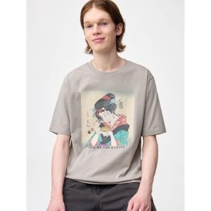 GU 그래픽T NAGA 357169 그레이_이미지