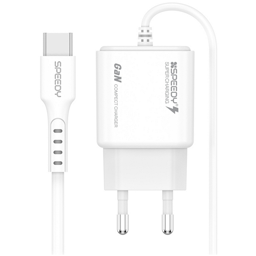 �������ڸ��� SPEEDY PD PPS 20W CŸ�� ��ü�� GaN ������ SPE-PD20WCA