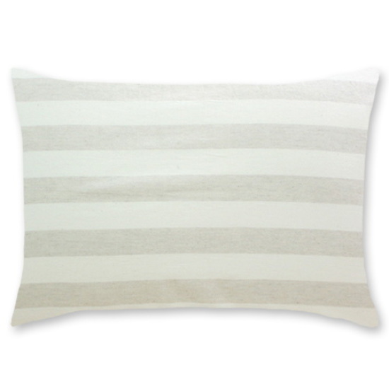 레브라이프 린넨 베이지 스트라이프 베개커버 (70x50cm)