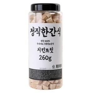 정직한<b>간식</b> 치킨트릿 260g