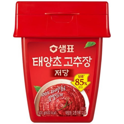 샘표 저당 태양초 고추장 500g (1개)_이미지