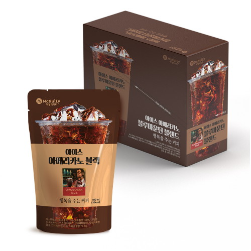 한국맥널티 아이스 아메리카노 블랙 190ml (20개)_이미지