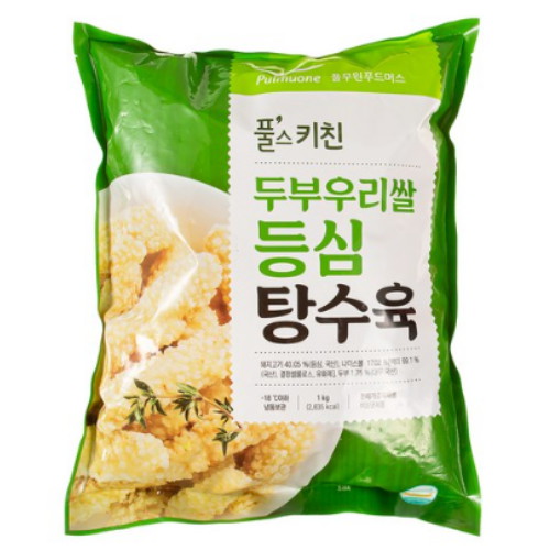 풀무원푸드머스 풀스키친 두부우리쌀 등심 탕수육 1kg이미지입니다. 누르면 해당 게시물로 새창이동합니다.