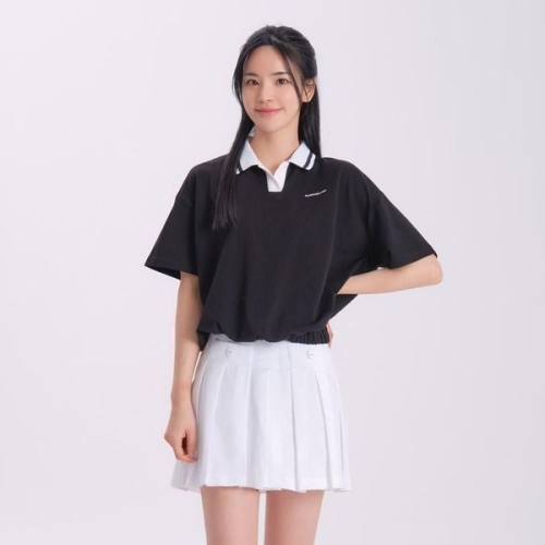에이치플러스몰 다운블로우-DBS4TBK2504W nA161F87A0B 여자프리밴딩 카라티셔츠_이미지