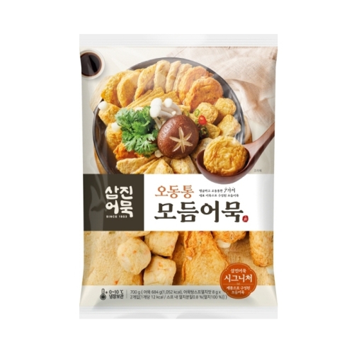 삼진식품 삼진어묵 오동통 모듬어묵 700g (1개)