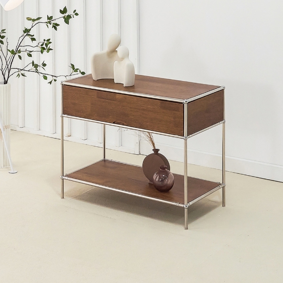 가구리빙 페스토 고무나무 원목 기본형 콘솔 800_이미지