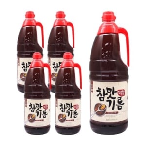 덕화푸드 참맛기름 1.8Lx5개 5개 1.8L