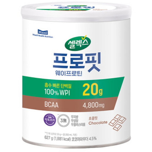 매일헬스뉴트리션 셀렉스 프로핏 웨이 프로틴 초콜릿 627g (1개)