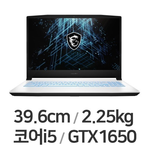 MSI GF시리즈 Sword GF66 A11SC-i5 화이트 WIN10 16GB램 (SSD 512GB)