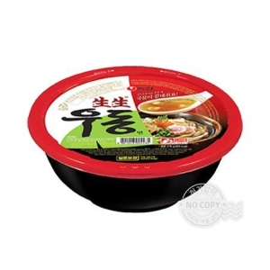 농심 생생우동면 용기 276g (4개)