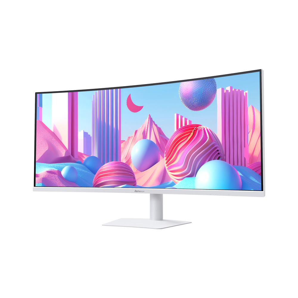 알파스캔 3425Q120W 울트라와이드 WQHD 딥 블랙 IPS 120 USB-C HDR 화이트 높낮이 무결점