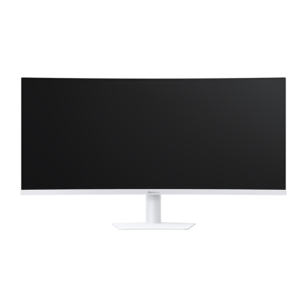 알파스캔 3425Q120W 울트라와이드 WQHD 딥 블랙 IPS 120 USB-C HDR 화이트 높낮이 무결점_이미지