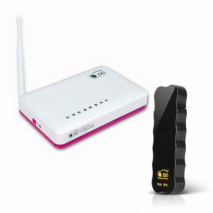 Bless ZIO 1510N 공유기 패키지 (+ 2600DU USB 2.0 무선랜카드)_이미지