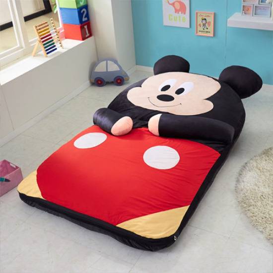 세진침대 디즈니 미키미니마우스 캐릭터침대 D (7존FM라텍스방울솜)