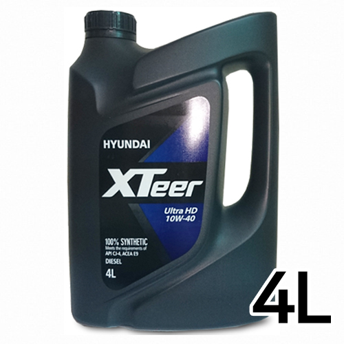 현대오일뱅크 엑스티어 울트라 HD 10W40 4L