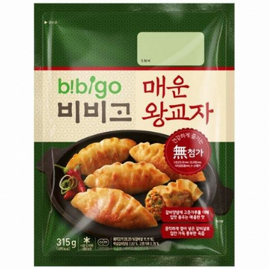 CJ제일제당 비비고 매운 왕교자 315g (4개)_이미지