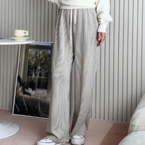 오노마 ONM 골지 와이드 통바지 와이드 스트라이프 팬츠 바지 27758517