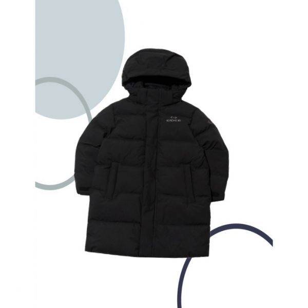 아이더 브랜드 STELOL S 스테롤 S 키즈 UNI 롱 다운 자켓_Black 255693