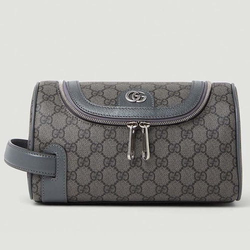 구찌 Ophidia 오피디아 캔버스 GG 로고 워시 클러치백 739670 UULBN 1244