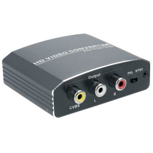 라이트컴 COMS ZH400 VGA to AV 변환 컨버터