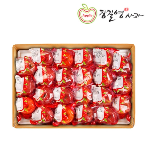 장길영사과 장길영 세척사과 4kg 17-27과_이미지